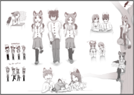 Post #924 // 2013 artist:The-F0X character:Cari character:Ember character:Kari character:Kiarie character:Lexi character:Luna character:Riley character:Sketch tagme // filetype:png // 2.1MB //