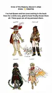 Post #2926 // 2022 artist:The-F0X character:Finnius character:Imogen character:Merlot character:Queen character:Siren tagme // filetype:jpg // 190KB //